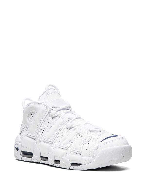 Nike Air More Uptempo "White/Midnight Navy" sneakers