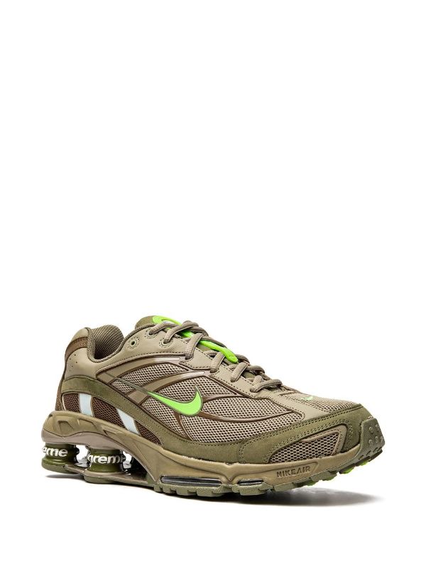 Nike x Supreme Shox Ride 2 SP "Green" sneakers